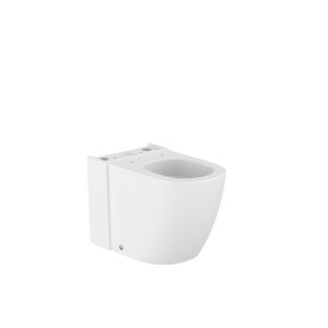 Meridian cuvette au sol rimless vortex dual blanc mat 630x360mm - ROCA A342747620 