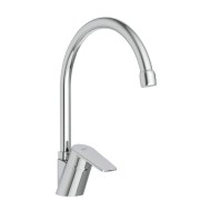 Polo+ mitigeur évier monotrou bec tube mobile, avec flexibles d'alimentation - ROCA A5A8B6GC0F 