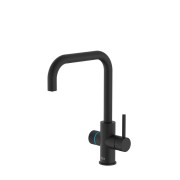 Aquafy mitigeur évier à bec tube à double sortie noir mat - ROCA A5A8C3GNB0 