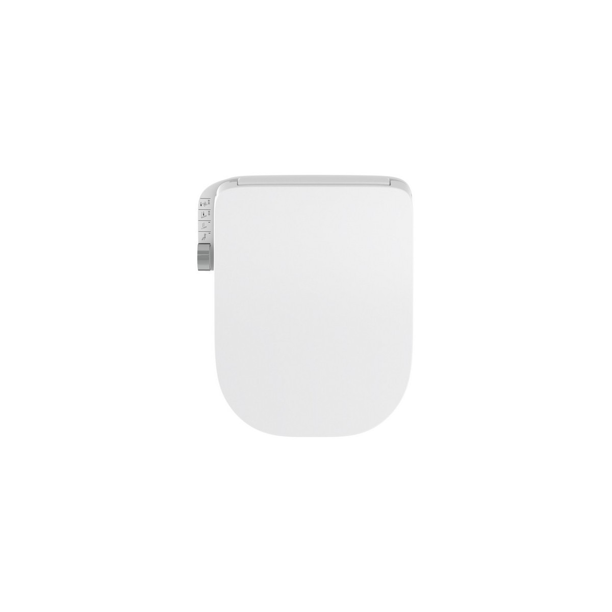 Multiclean® m4 square compact abattant lavant avec fonctions lavage et séchage - ROCA A804057021 