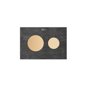 Ps3 boutons pour combiner avec panneau frontal ps3 rose gold - ROCA A8904233RG 