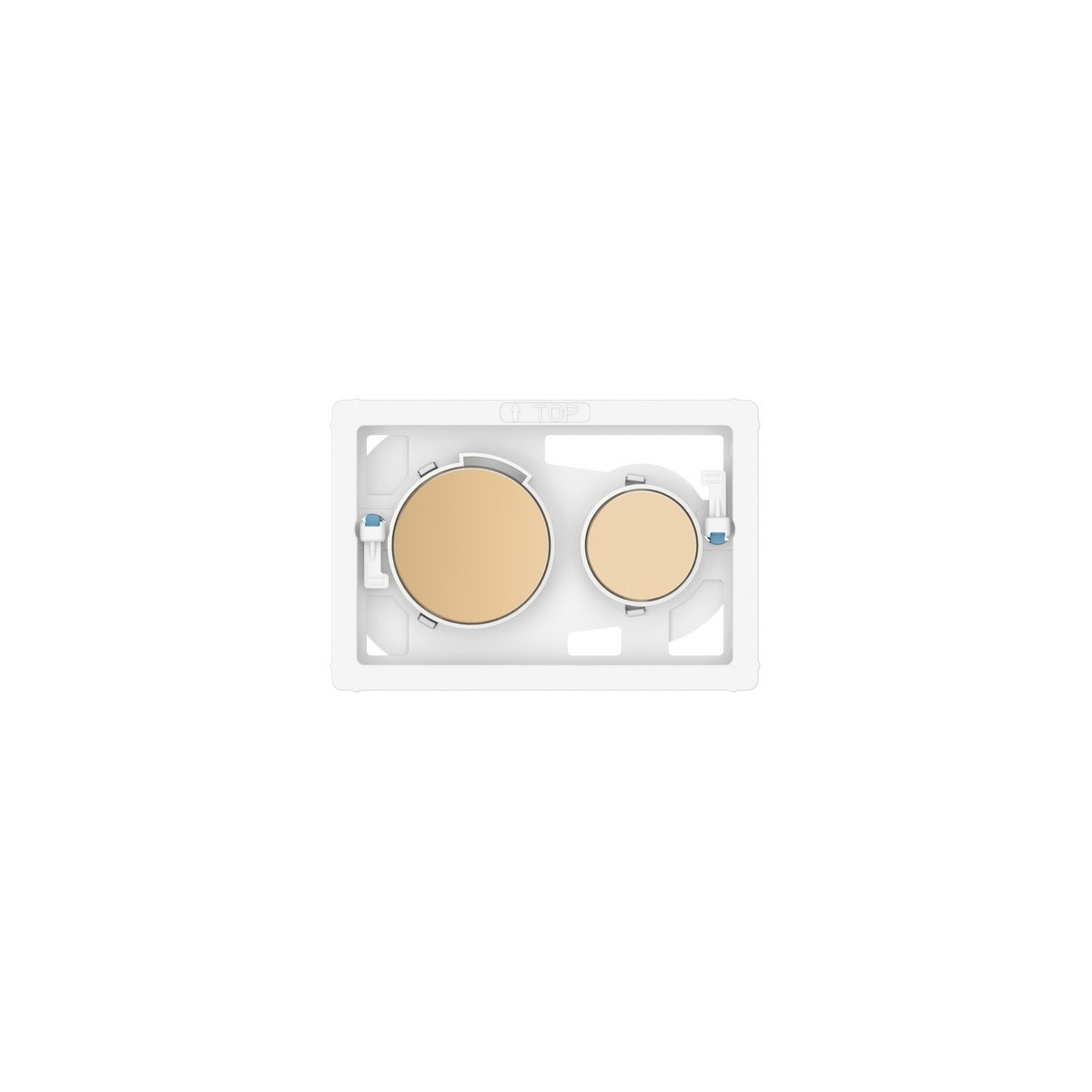 Ps3 boutons pour combiner avec panneau frontal ps3 rose gold - ROCA A8904233RG 