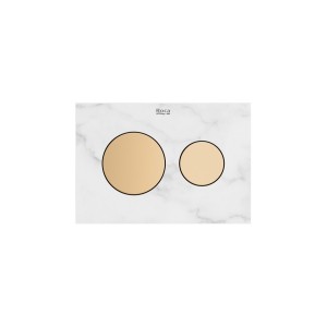 Ps3 boutons pour combiner avec panneau frontal ps3 rose gold - ROCA A8904233RG 