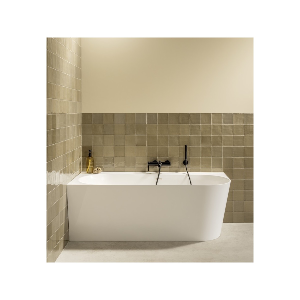 Raina baignoire d'angle gauche stonex 170x75 blanc - ROCA A248666000 