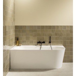 Raina baignoire d'angle gauche stonex 170x75 blanc - ROCA A248666000 