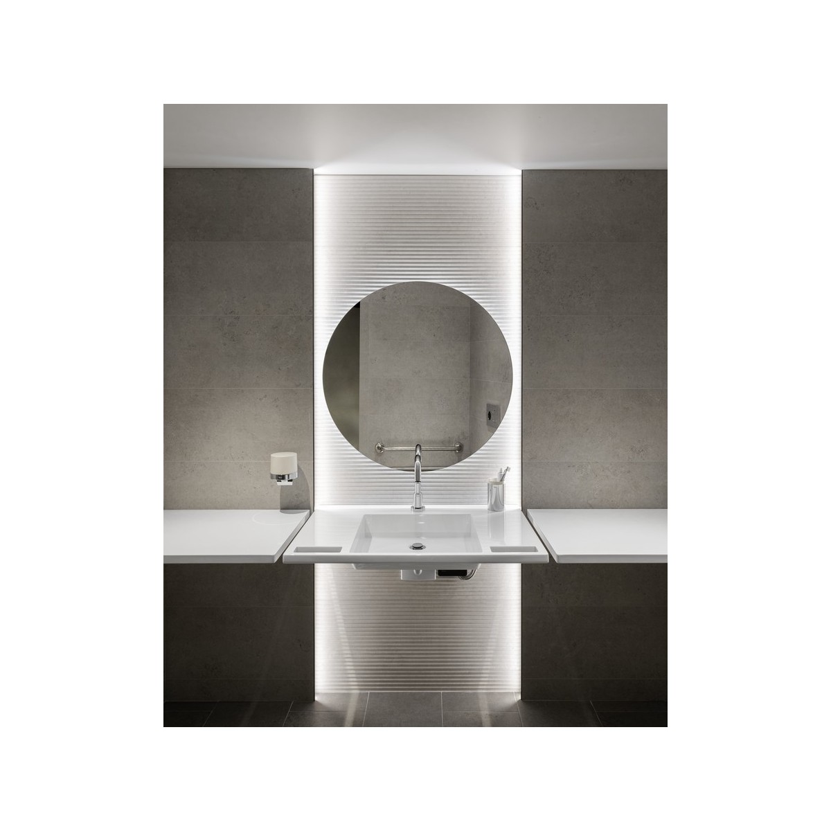 Access lavabo stonex 850x550 - ROCA A2W8004000 