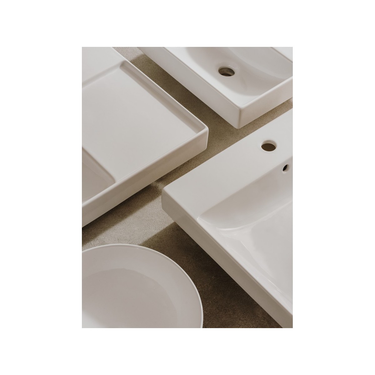 Ona lavabo mural compact 600x360 blanc brillant - ROCA A327684000 