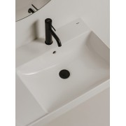 Ona lavabo mural 800x460 h 80 dte blanc brillant - ROCA A327688000 