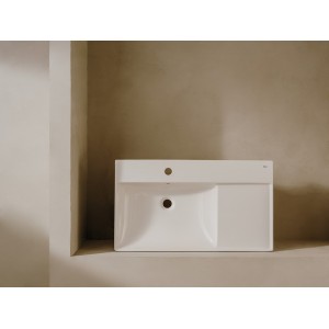 Ona lavabo mural 800x460 h 80 gche blanc brillant - ROCA A327689000 