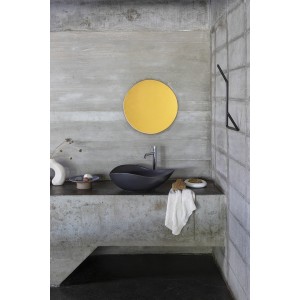 Ohtake vasque à poser en fineceramic sans trop plein 540x375x185 mm beige - ROCA A327A13650 