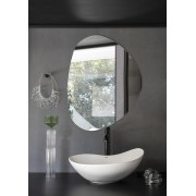 Ohtake vasque à poser en fineceramic 467 x 405 mm blanc brillant - ROCA A327A1N000 