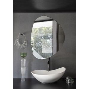 Ohtake vasque à poser en fineceramic 467 x 405 mm blanc brillant - ROCA A327A1N000 