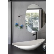 Ohtake vasque à poser en fineceramic 623 x 385 mm blanc brillant - ROCA A327A1P000 