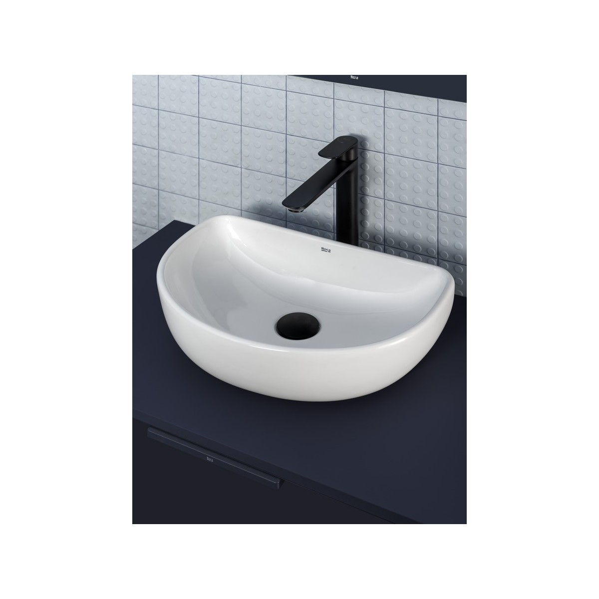 Optica vasque à poser 450x300 mm blanc mat - ROCA A327C10620 
