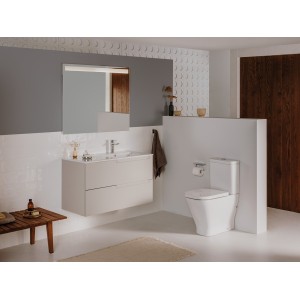 The gap square wc au sol confort sans bride 650mm - ROCA A3421AC000 