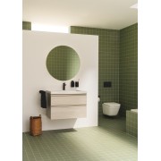 Cuvette de WC suspendue en porcelaine sans bride Rimless Blanc THE GAP - ROCA A34647L000 