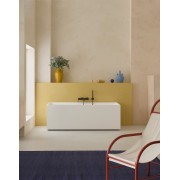 Nu mitigeur bain-douche mural avec inverseur automatique et poignée fine chromé - ROCA A5A023FC00 