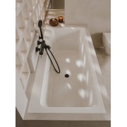 Ona Mitigeur Bd Mural Inv Auto Noir Mat-Roca A5A029Enb0 