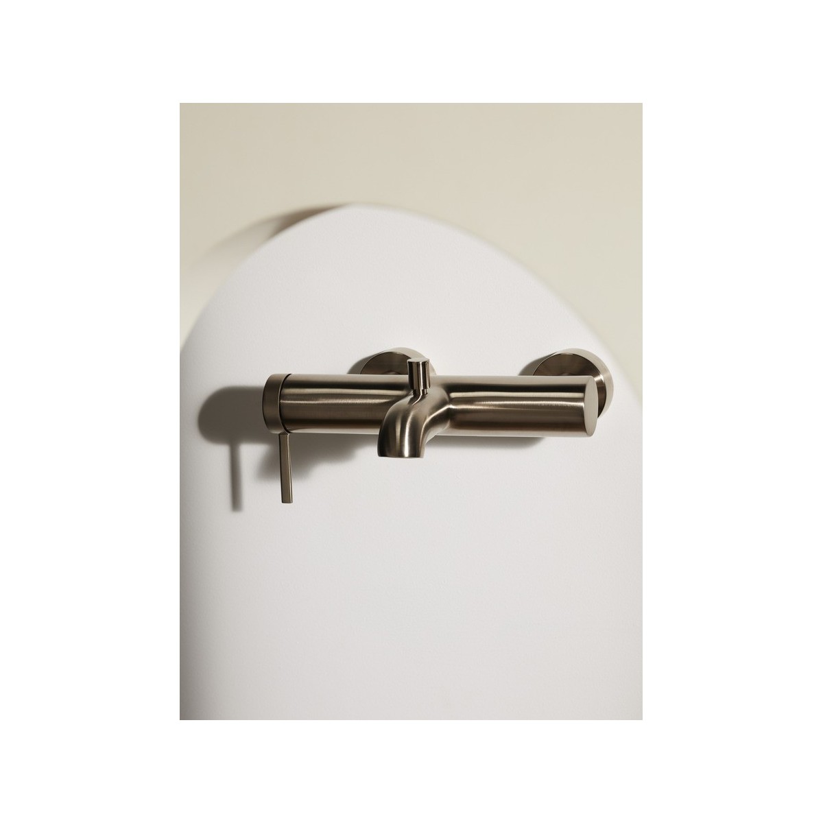 Ona mitigeur b-d mural avec inverseur auto pvd acier inoxydable - ROCA A5A029ESM0 