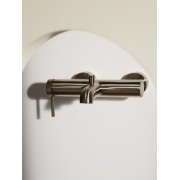 Ona mitigeur b-d mural avec inverseur auto pvd acier inoxydable - ROCA A5A029ESM0 