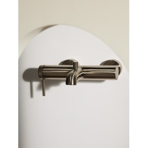 Ona mitigeur b-d mural avec inverseur auto pvd acier inoxydable - ROCA A5A029ESM0 