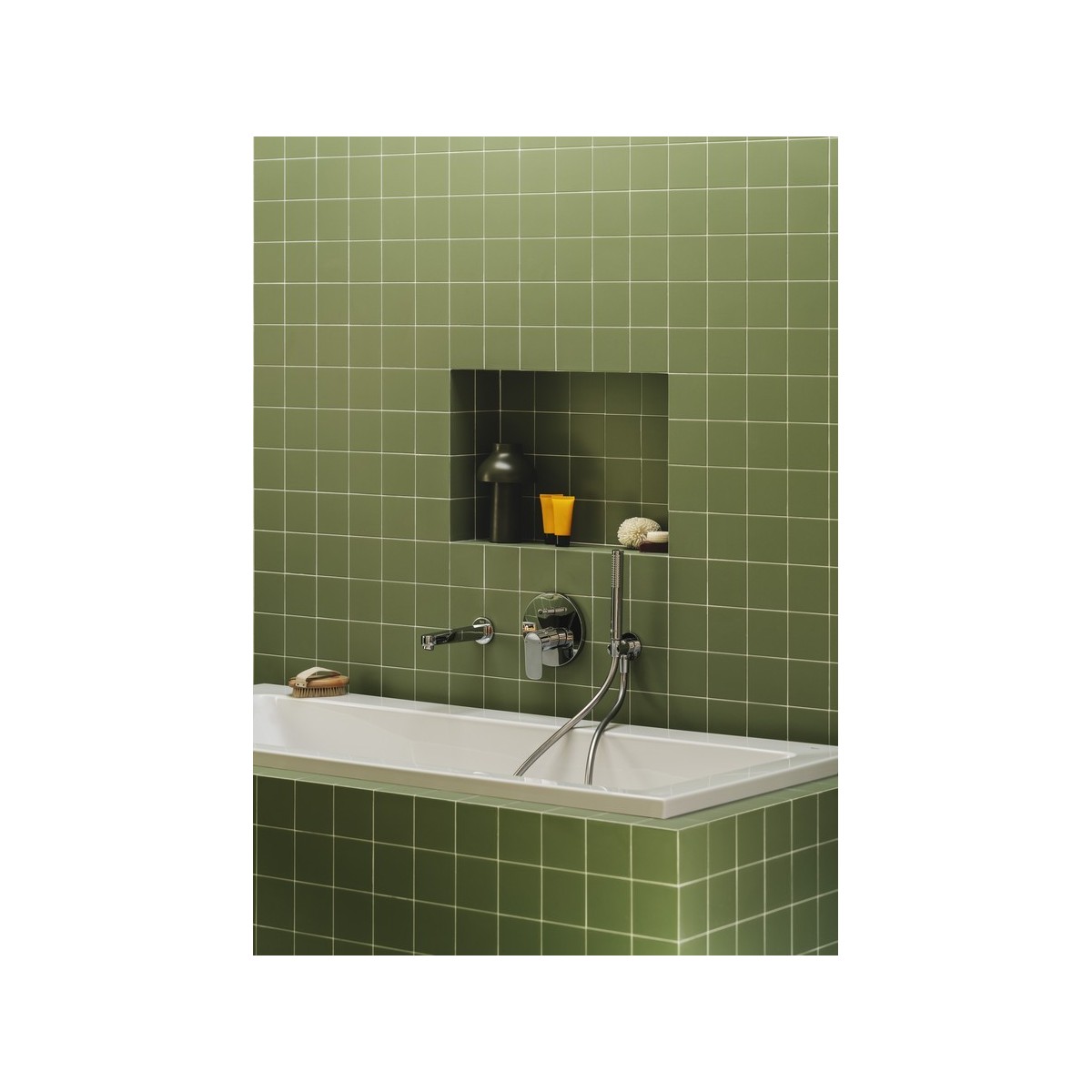 Cala mitigeur bain douche à encastrer 2 voies blanc mat - ROCA A5A066EB00 