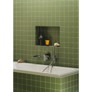 Cala mitigeur bain douche à encastrer 2 voies blanc mat - ROCA A5A066EB00 