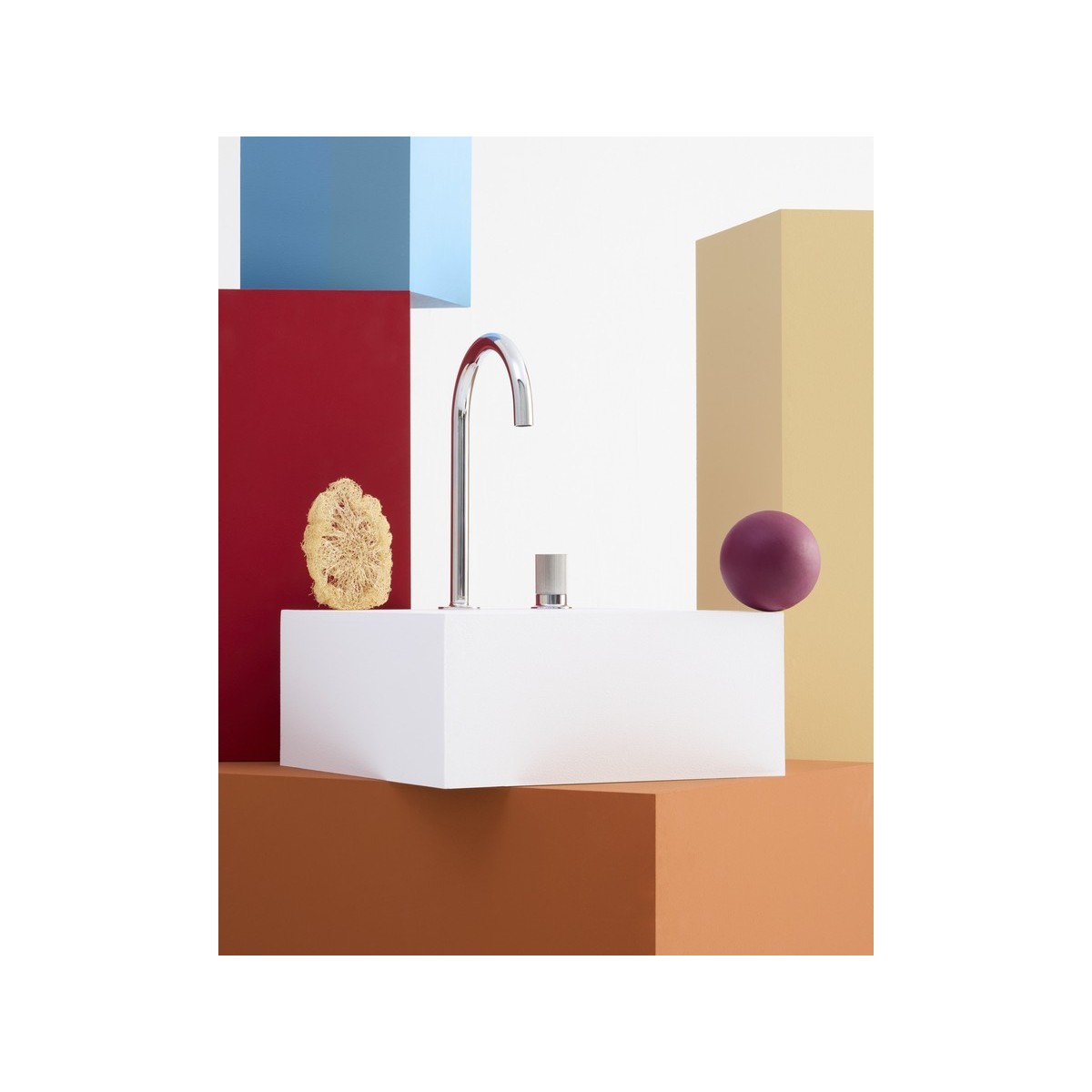 Nu mitigeur lavabo "s" avec vidage automatique poignée fine chromé - ROCA A5A303FC00 