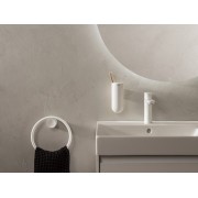 Cala mitigeur lavabo "s" corps lisse cold start blanc mat - ROCA A5A326EB00 