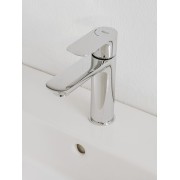 Cala Mitigeur Lavabo Corps Lisse Cold Start-Roca A5A326Ec00 