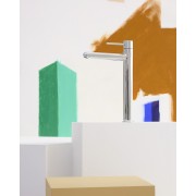 Nu mitigeur lav "xl" corps lisse avec flexibles poignée fine chromé - ROCA A5A343FC00 