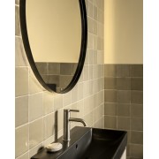 Ona mit de lav monotrou corps lisse avec vidage clic-clac pvd acier inoxydable - ROCA A5A3A9ESM0 