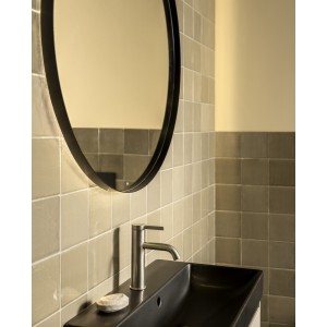 Ona mit de lav monotrou corps lisse avec vidage clic-clac pvd acier inoxydable - ROCA A5A3A9ESM0 