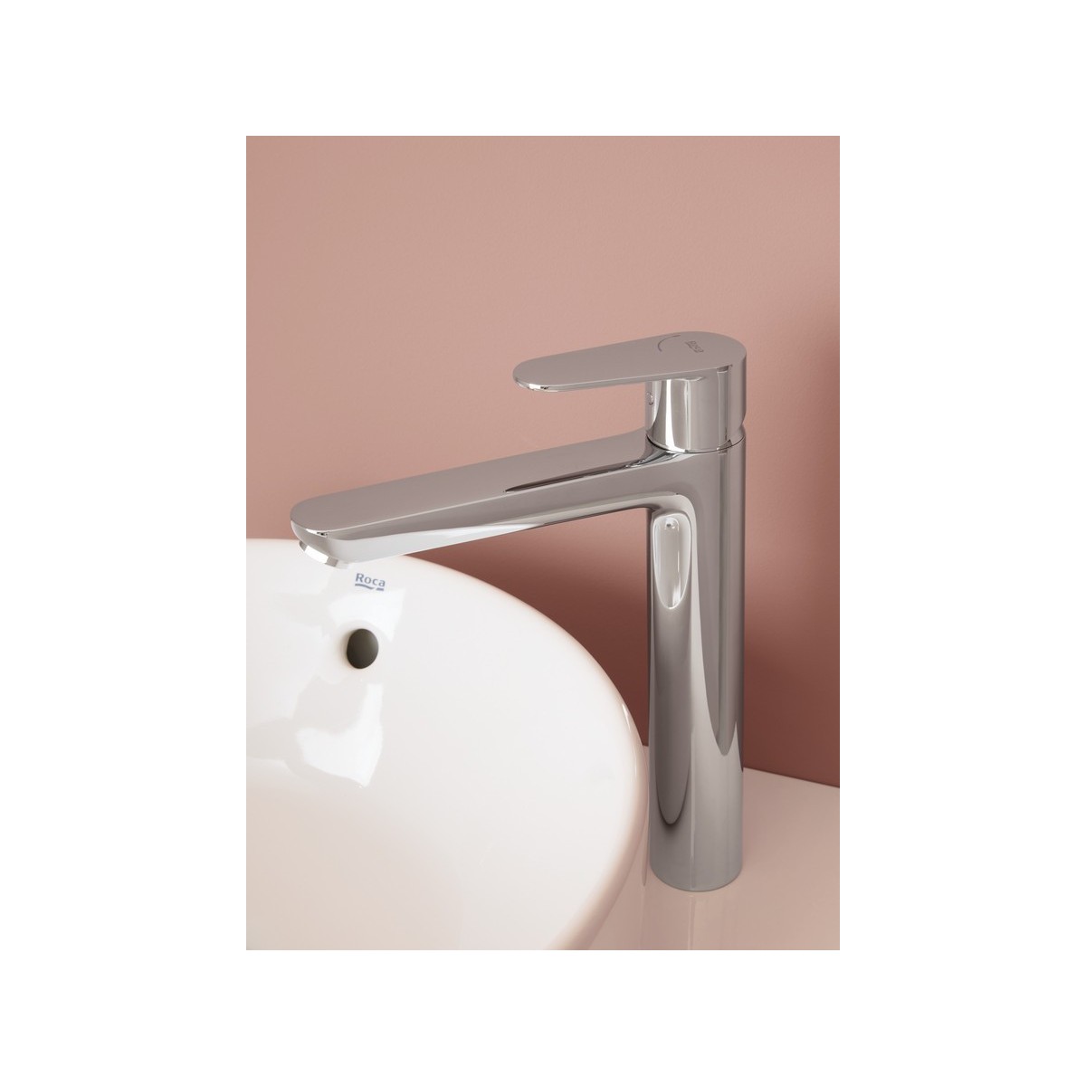 Victoria plus mitigeur de lavabo "xl" avec clic-clac cold start chromé - ROCA A5A3C4FC00 