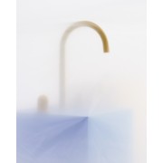 Nu mélangeur pour lavabo "l" 3 trous corps lisse poignée dôme jaune miel - ROCA A5A3V3FP10 