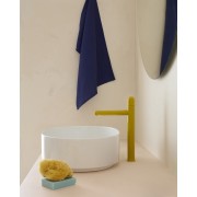 Nu mitigeur lavabo "xl" corps lisse poignée dôme jaune miel - ROCA A5A3X3FP10 
