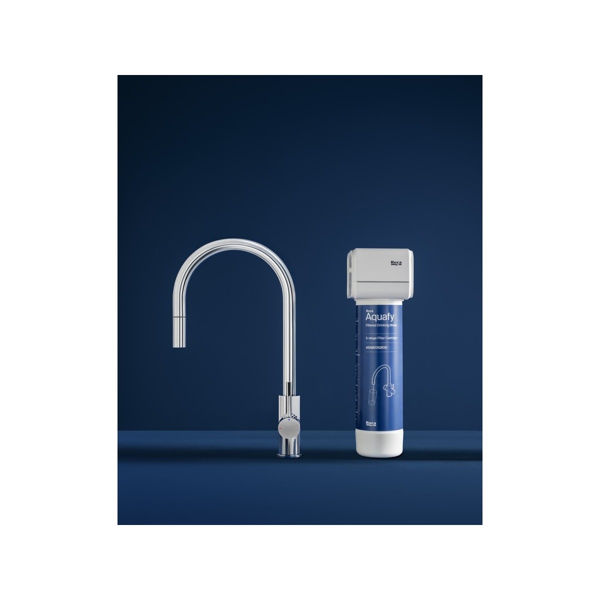Aquafy cartouche de filtration en 5 étapes pour robinetterie évier. - ROCA A5A803GB00 