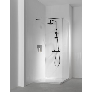 Victoria-T Basic Colonne Douche Noir Mat - ROCA A5A9F18NB0 