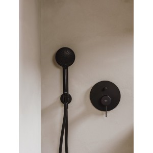 Coude mural 1/2” et support douchette d’arrivée d’eau pvd acier inoxydable - ROCA A5B5250SM0 