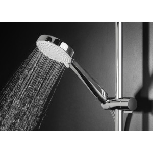 Sensum round 130/3 kit avec barre coulissante, douchette ø130, flexible chromé - ROCA A5BG409C00 