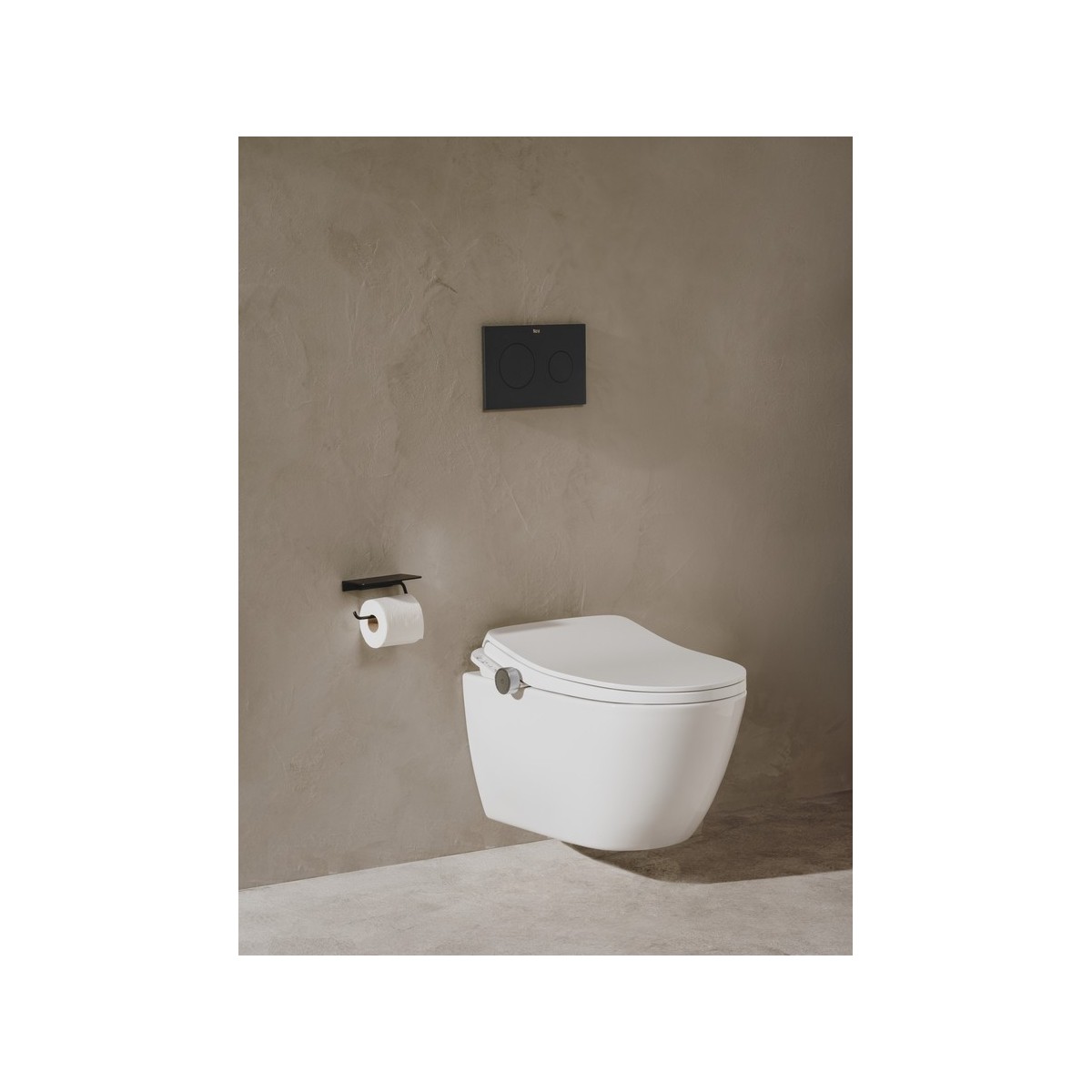 In-wash ona suspendu rimless abattant frein de chute - ROCA A803150S01 