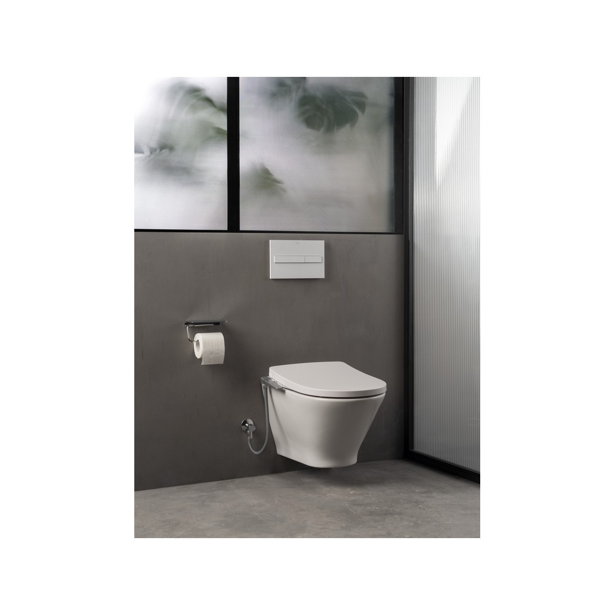 Multiclean m1 abattant lavant mécanique sans électricité - ROCA A80405200H 