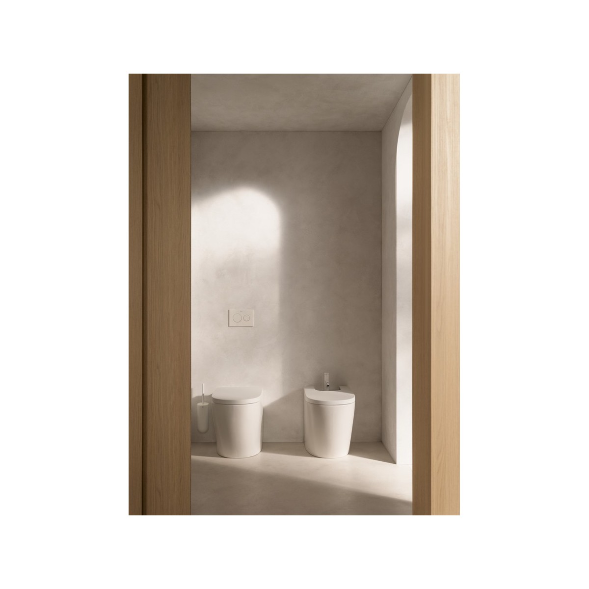 Meridian abattant frein de chute pour bidet en acier inoxydable blanc mat - ROCA A806F92621 