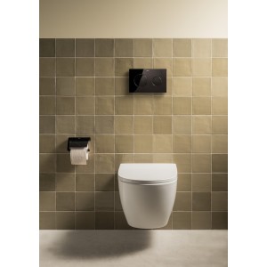 Tempo Porte-Papier Rouleau Titanium Black Brossé-Roca A817033Nm0 