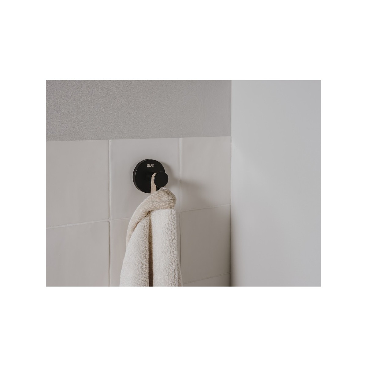 Hotel'S Round Patère Noir Mat-Roca A817570C40 