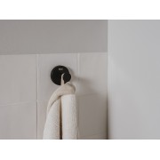 Hotel'S Round Patère Noir Mat-Roca A817570C40 