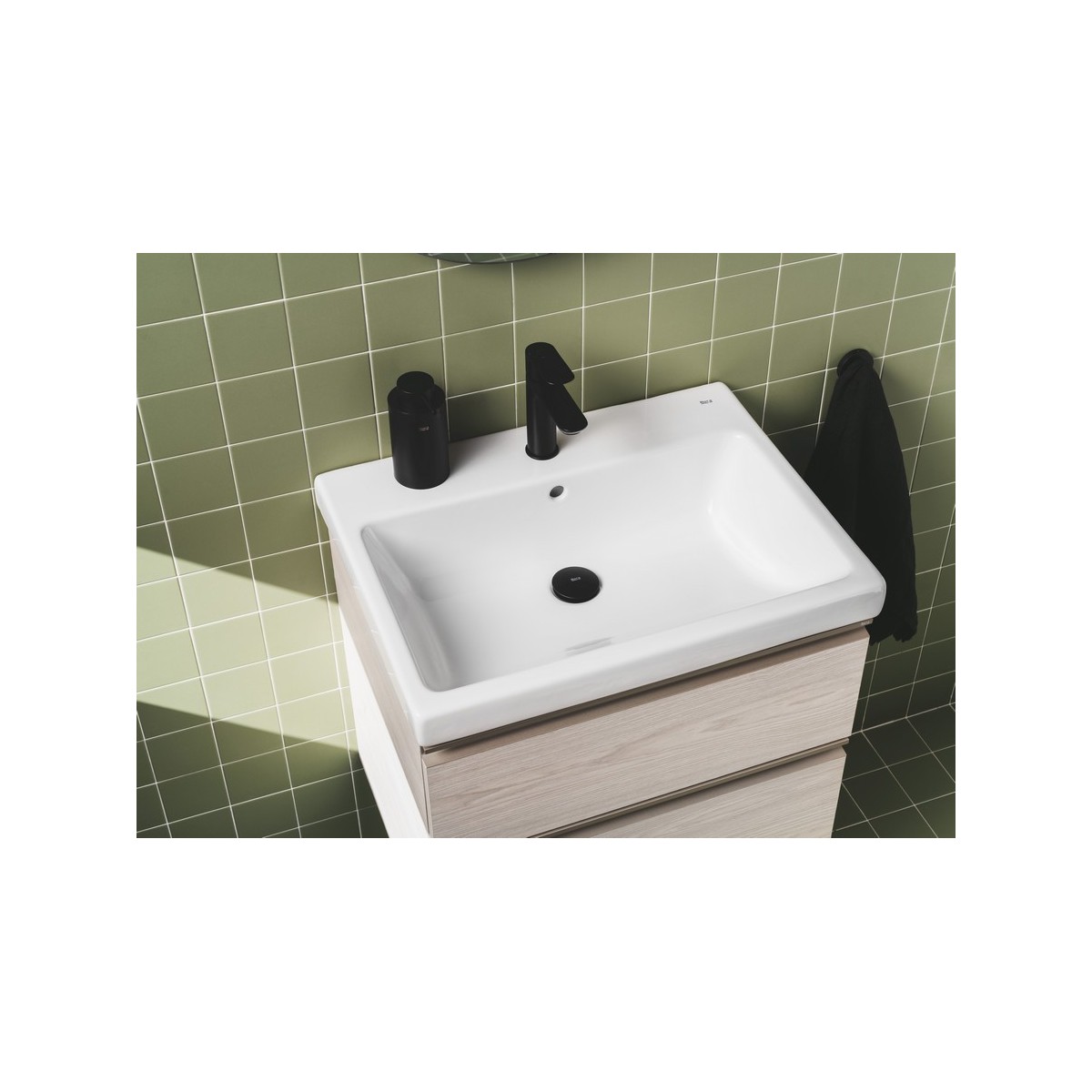 Hotels distributeur de savon à poser blanc mat - ROCA A817589B00 