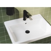 Hotel'S Round Distr De Savon Mural Avec Tirette Noir Mat-Roca A817590C40 