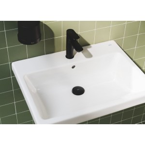 Hotel'S Round Distr De Savon Mural Avec Tirette Noir Mat-Roca A817590C40 