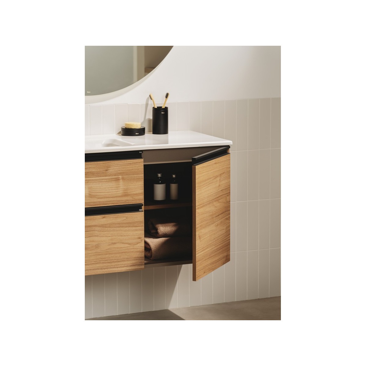 Hotel'S Round Porte-Verre À Poser Noir Mat-Roca A817594C40 